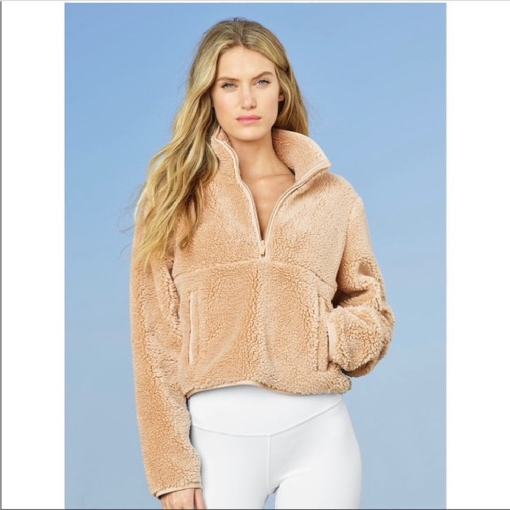 Alo - Shanti Half Zip Sherpa Fleece